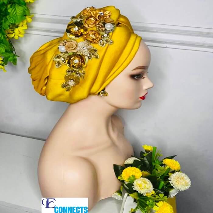 Embellished Velour Turban | Cute Turbans For Women - View #7